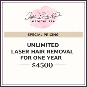 Unlimited Laser Hair Removal For One Year - $4500 ($18200 Value)