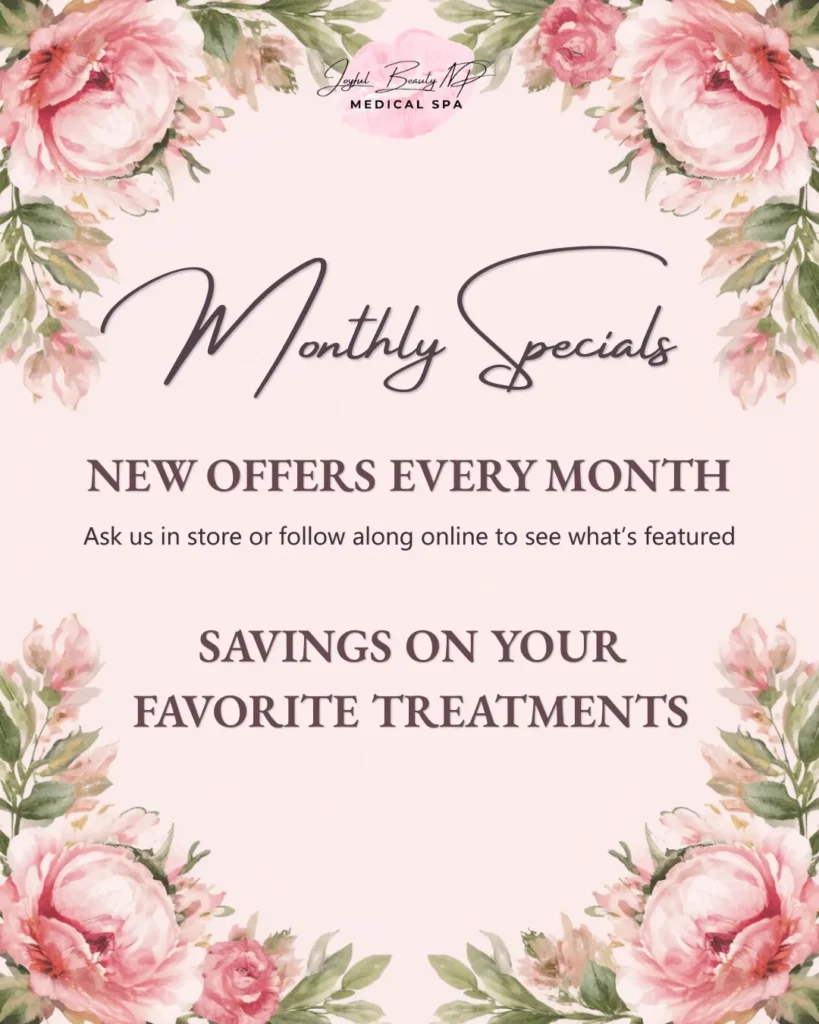 Monthly Specials